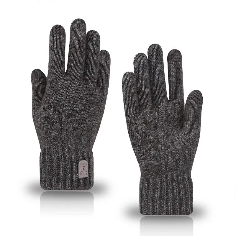 Winter Touch Screen Gloves – Warm Fleece Knit