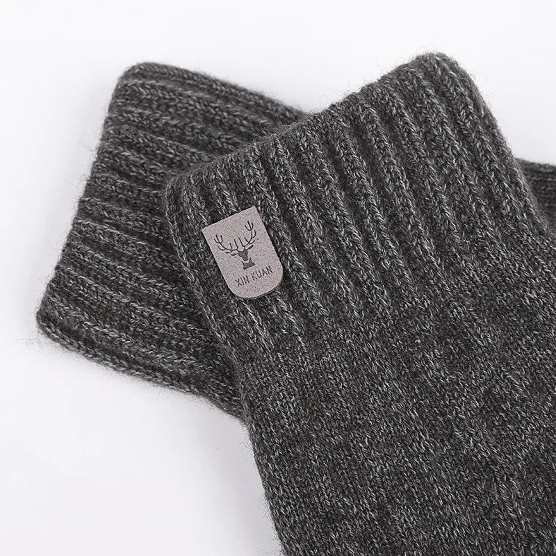 Winter Touch Screen Gloves – Warm Fleece Knit